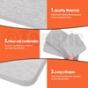 Tanstic 4Pcs Water Absorbing Stone Coasters Water Absorbent Diatomite Coaster