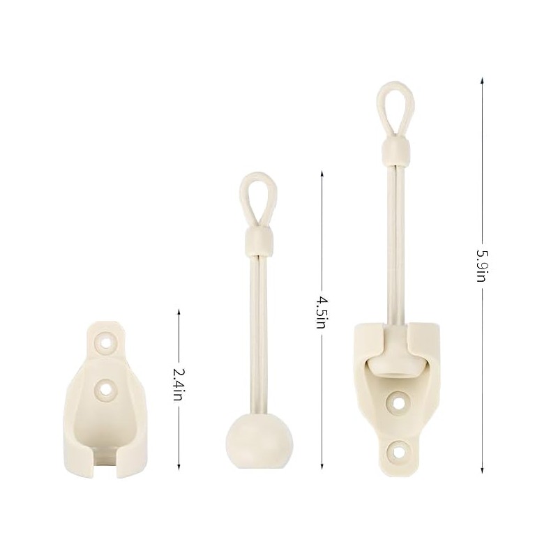 Litong Bungee kit, Universal Replacement Parts for Indoor/Outdoor Sun Shades