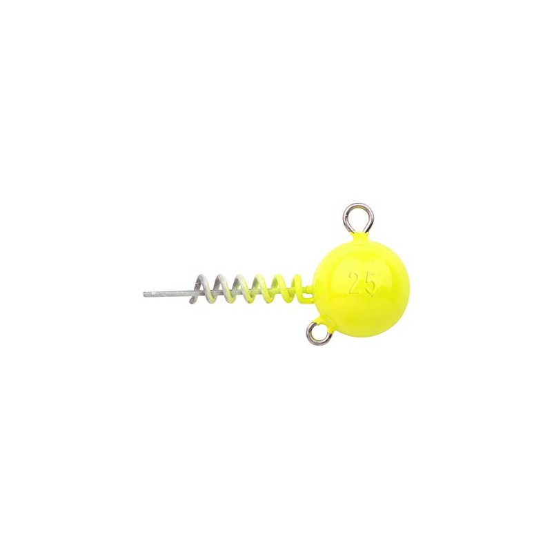 Spro spiral head - screw head for rubber fish, jig