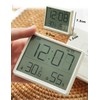 Water Supply Digital Thermometer/Hygrometer, Digital Clock, Wall Mounting, Table Stand,