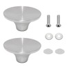 JAKOUE 2 Pack Metal Pot Lid Handle Replacement Knob，Kitchen Cookware