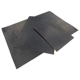 Nume Leather with Reasons (Black, 0.08 inches (2.0 mm) x A5) 3 Sheets