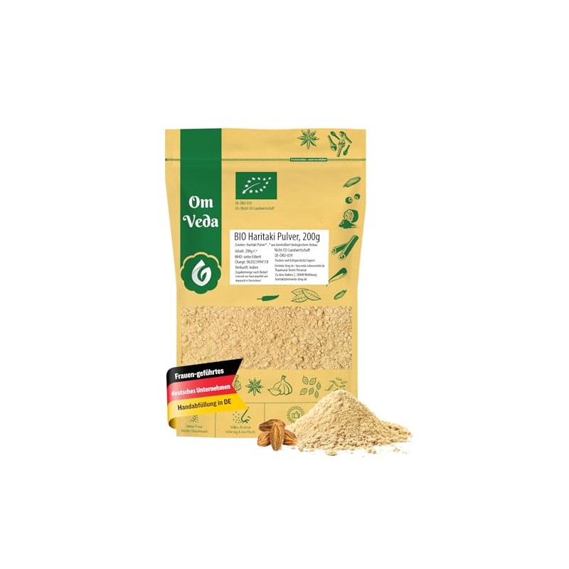 Organic Haritaki Powder | Terminalia Chebula Fruit Powder from India