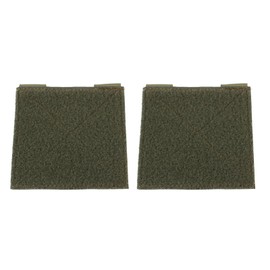 YHZNAGEM Tactical Morale Patches Board Molle Attachment Molle Patch Panel Tactical Patches Molle Attachment Molle Panel Velcro Patch 10.5 x 10.5 cm (Army Green) Pack of 2