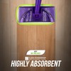 Reusable Microfibre Mop Pads Refills Compatible with Flash Power Mop,