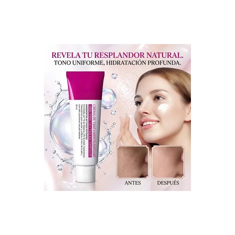 Crema De Arbutina 7% + Ácido Tranexámico Al 4%, 70.000