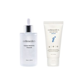 Cellmedix (Planned composition) Cellmedix Whitening Tone-up Ampoule 100ml + MGF Return Cream 70ml Regeneration + Sample / (기획구성) 셀메딕스 화이트닝 톤업 앰플 100ml+MGF 리턴크림 70ml 재생+샘플