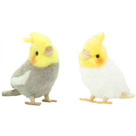 Petit Shop Yoshitoku Kotorine Plush Cockatiel Cockatiel Gray Set