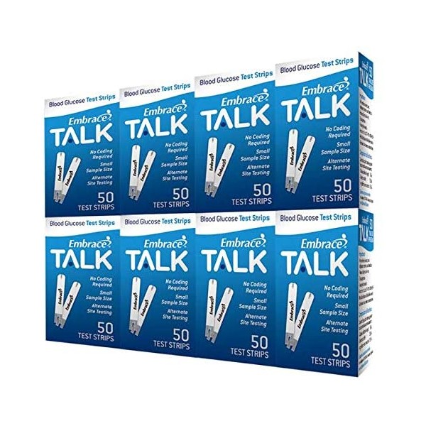 Embrace TALK Test Strips Bundle 400 Ct