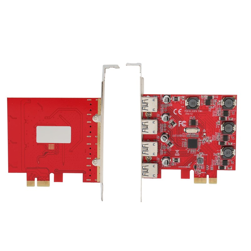 4 Ports 5Gbps USB 3.0 PCI Express Expansion Card for