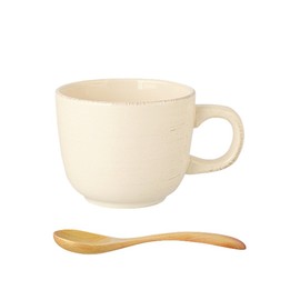 KINTO 55804 ORGANIC Soup Cup, 12.8 fl oz (380 ml), White