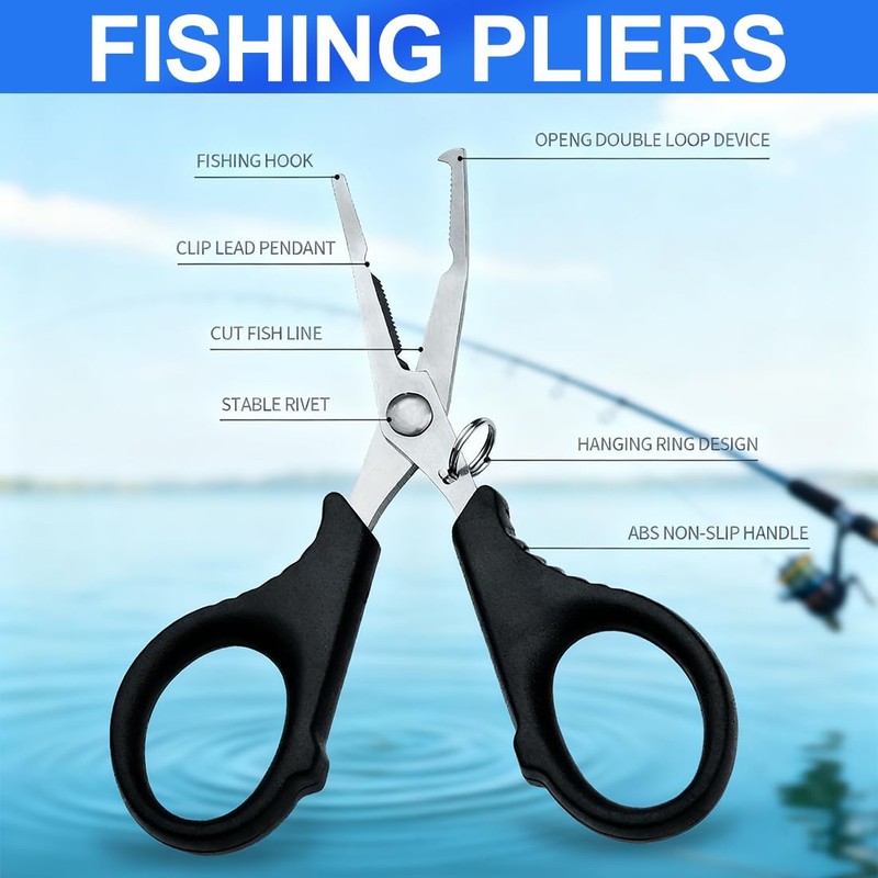 1 Pezzo Pinze da pesca Pinza Angelo in Acciaio Inossidabile