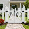 Self Closing Gate Hinge and Latch Kit for Wooden/Vinyl Fence