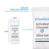 Wisesorb 300pcs 0.5g Silica Desiccant Mixed Charcoal Packs - Odor
