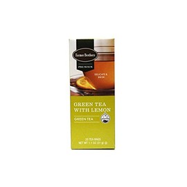 Farmer Brothers Premium: Green Tea with Lemon, 1/25 ct box