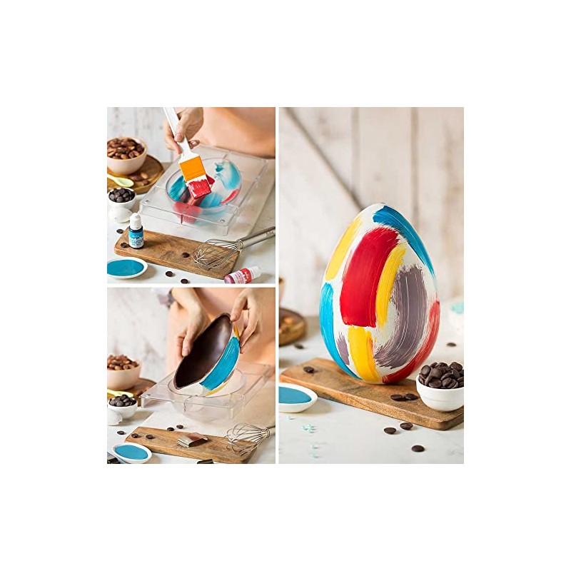 DECORA 0050164 Flat Egg Mould 250 g 1 Capacity 135