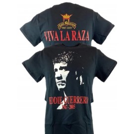 EWS Eddie Guerrero Tribute 1967-2005 Mens Black T-shirt - M