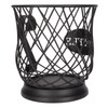 Iron Coffee Pod Holder Organizer Large Capacity Coffee Capsule Storage