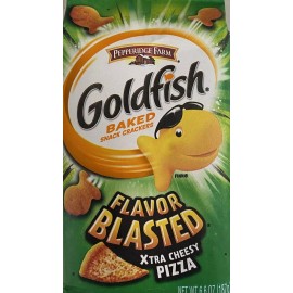 Pepperidge Farm 4x Pepperidge Farm Goldfish Flavor Blasted XTRA CHEESY PIZZA Crackers 4 BAGS