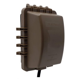 Sealproof 1-Gang Weatherproof In Use Outlet Cover | Horizontal/Vertical Outdoor Plug and Receptacle Protector, Lockable Bubble Cover, UL Extra Duty Compliant, 18 Configurations