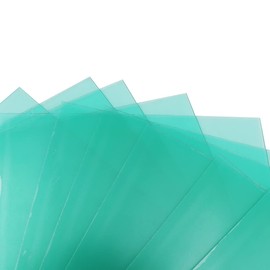 Tiardey Pack of 10 Welding Helmet Lenses Transparent Protective Plate Replacement Lens for Welding the Protective Film of the Cover 133 x 144 mm