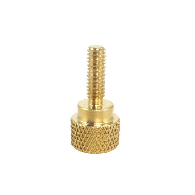 10 Pack 8-32 x 1/2 Inch Threads Solid Brass Diamond