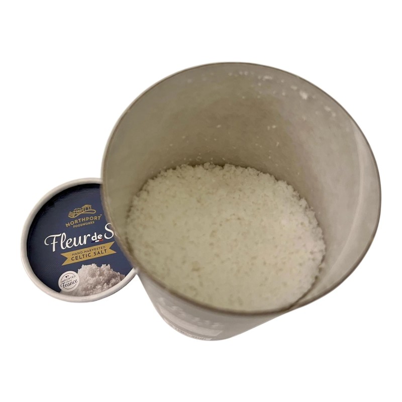 Northport Foodworks Fleur de Sel – Hand-Harvested Celtic Sea Salt,
