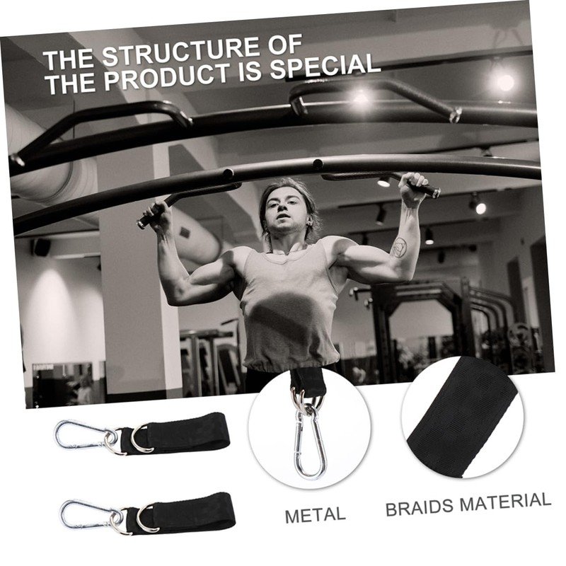 Kisangel 4pcs Pull-up Assist Straps for Arm and Wrist Strength