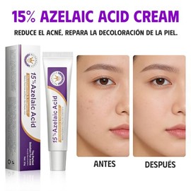 Ácido Azelaico Suero Facial al 15%, Crema Hidratante Facial, 20g*1
