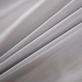 YUNSHANGHE Modern Chiffon Table Runner, 70 x 600 cm, Washable Tablecloth, Wedding Decorative Fabric Table Runner, Table Decoration for Wedding, Birthdays, Communion (Antique Grey)