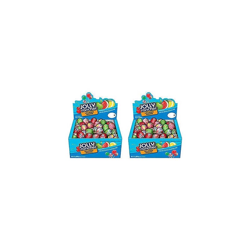 Hershey Jolly Rancher Assorted Lollipops, 850g/30 oz., Box (50 x