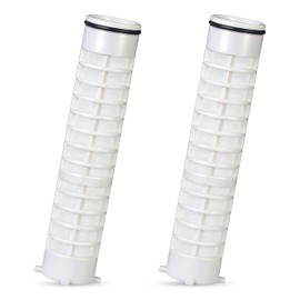 1-1/2" 60 Mesh Spin Down Replacement Filter, Fit for Rusco, Vu-Flow Systems Sediment Filter for Well Water, Irrigation Drinking Water Agriculture Industrial, Model FS-1-1/2-60, 2 Pack