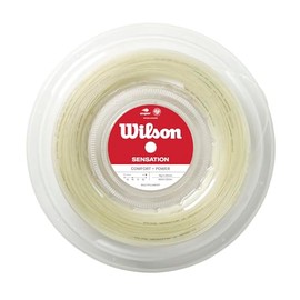 Wilson Sensation 16 200M Reel Tennissaite - Natural, One Size