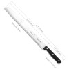 Humbee Chef, Stainless Steel Serrated Bread Knives 8/10/12 inch -