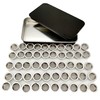 Ruilida 50pcs Pipe Screens 1/2 Inch Premium 304 Stainless Steel,