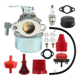 Carbhub Carburetor Fit for 536.886122, 536.881501, 536.885473, 536.909400, 536.886440, Fit for Tecumseh HS50 HSK40 HSK50, Stens 520-902, Toro 38035 38052 Snow Blower Replace 632107 632107A 640084