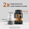 4-in-1 Turmeric and Garlic Supplements with Bioperine 2360 mg Turmeric
