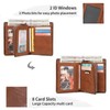 SENDEFN Men's Wallets RFID Blocking Bifold Genuine Leather Wallets for