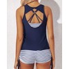 Yonique 3 Piece Tankini Swimsuits for Women Swim Tank Top