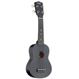 Stagg US-NIGHT Soprano Ukulele with Bag - Black