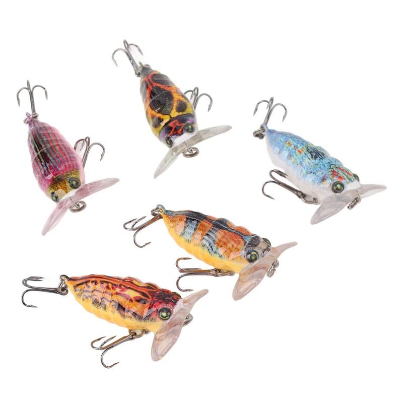 Cicada Fishing Lures Life Like Swimbait Fishing Bait Set with