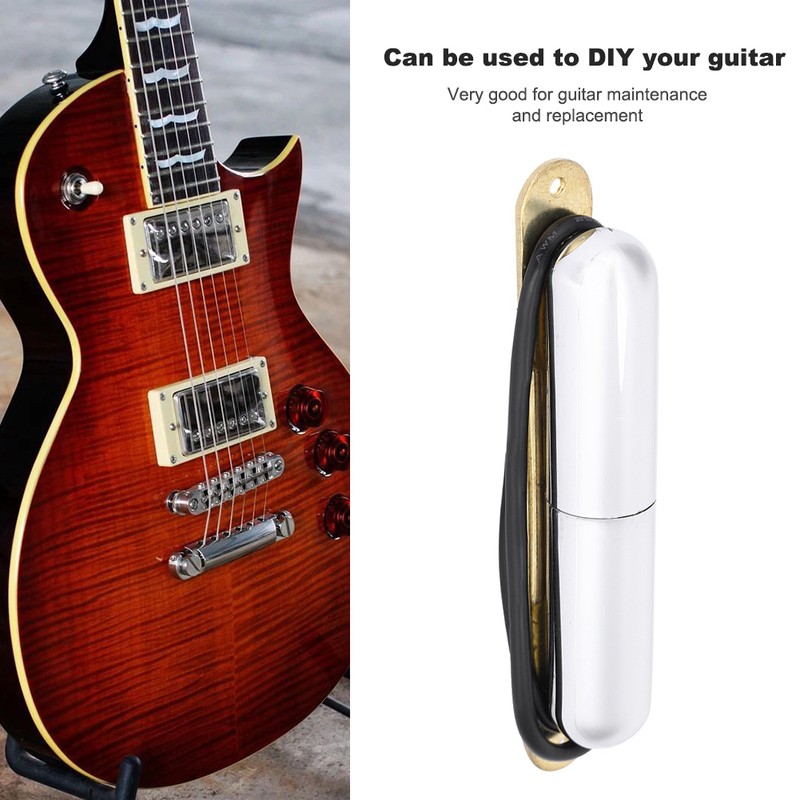 Alnico V Magnet Lipstick Tube Pickup Electric Guitar Single Coil