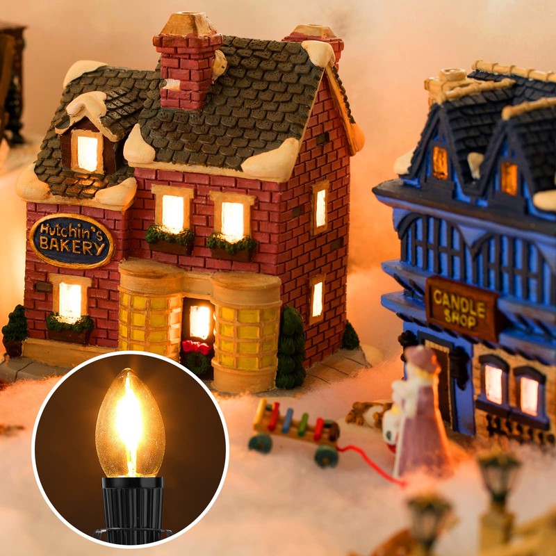 Macarrie 12 Pcs Single Salt Lamp Cord Replacement for Christmas