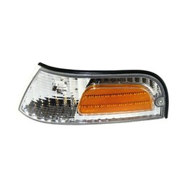 MNMSYH Front Left Driver Side Orange Clear Lens Corner Light Lamp Marker Signal Turn Park for Ford for Crown Victoria 1998-2011 154-0170