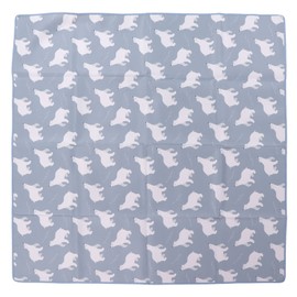 Waterproof Food Spill Mess Mat Portable Cute Cartoon Animal Pattern Baby Highchair Floor Mat for Outdoor Picnic