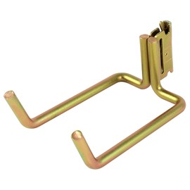 Abrillvt 2 Pack E-Track J Hook Tie Down Anchors with X-Track J Hook Hanger,E-Track Heavy Duty Shovel Tool Hook Hanger for Tools,Spades,Rakes in Trucks,Trailers and Warehouses