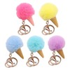 Pack of 5 Ice Key Chains, Creative Keychain, Funny Keychain,