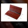 TASUKI Men's Long Wallet, Genuine Leather, Italian Leather, Made in