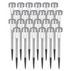 IdeaWorks Stainless-Steel Solar Lights - 24 Pack