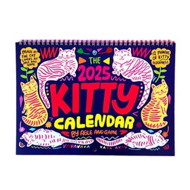 2025 Cat Calendar, Cute Cats Wall Calendar, 12 Monthly Cat Themed Calendar, 2025 Cat Wall Calendar Funny, New Year Christmas Gifts for Cat Lovers